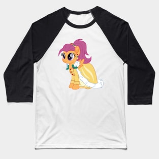 Holiday Scootaloo Baseball T-Shirt